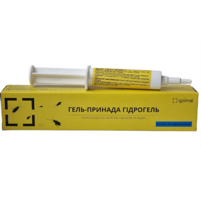 Инсектицид Гель-приманка Spiimai Гидрогель от тараканов, 15 г