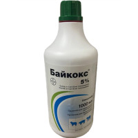 Кокцидіоцид Байкокс 5% суспензія, 1 л