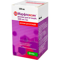 Раствор KRKA Марфлоксин 10% 100 мл