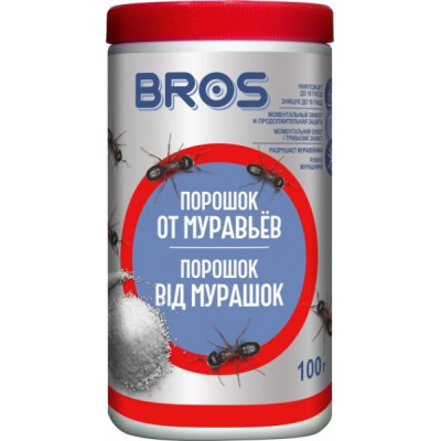 Інсектицидний засіб "BROS порошок від мурашок" 100 г