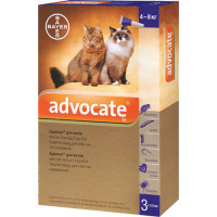 АДВОКАТ Д/КОТІВ 4-8 кг (ПАКУНОК х 3 піпетки) АДВОКАТ Д/КОТІВ 4-8 кг (ПАКУНОК х 3 піпетки)