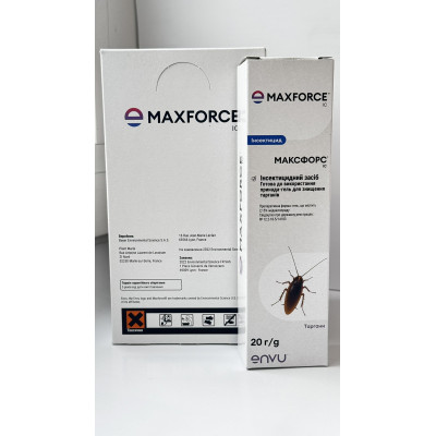 Гель MaxForce IC Максфорс от тараканов, 20 г, ENVU 