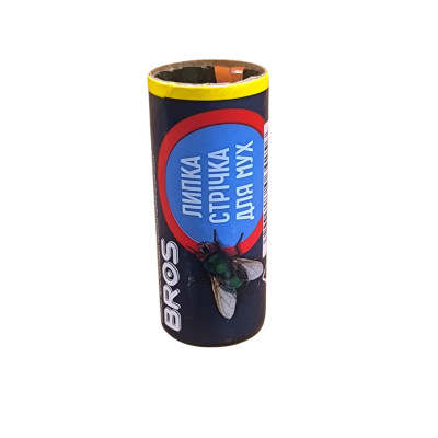 Липка стрічка від мух БРОС (Bros), Польща