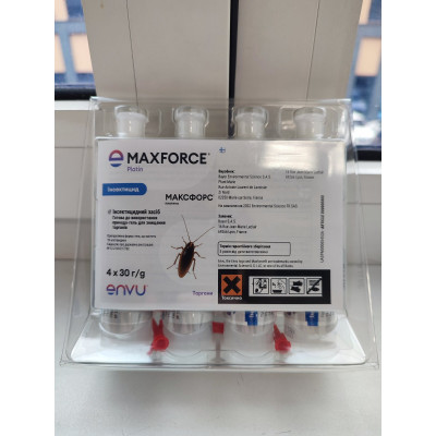 Максфорс Platin гель, 30г, д.р. 1% клотианидина, ENVU
