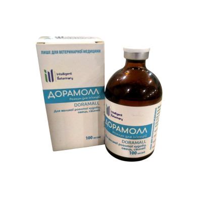 ДОРАМОЛЛ 100 мл (містить діючу речовину: дорамектин – 10,0 мг)
